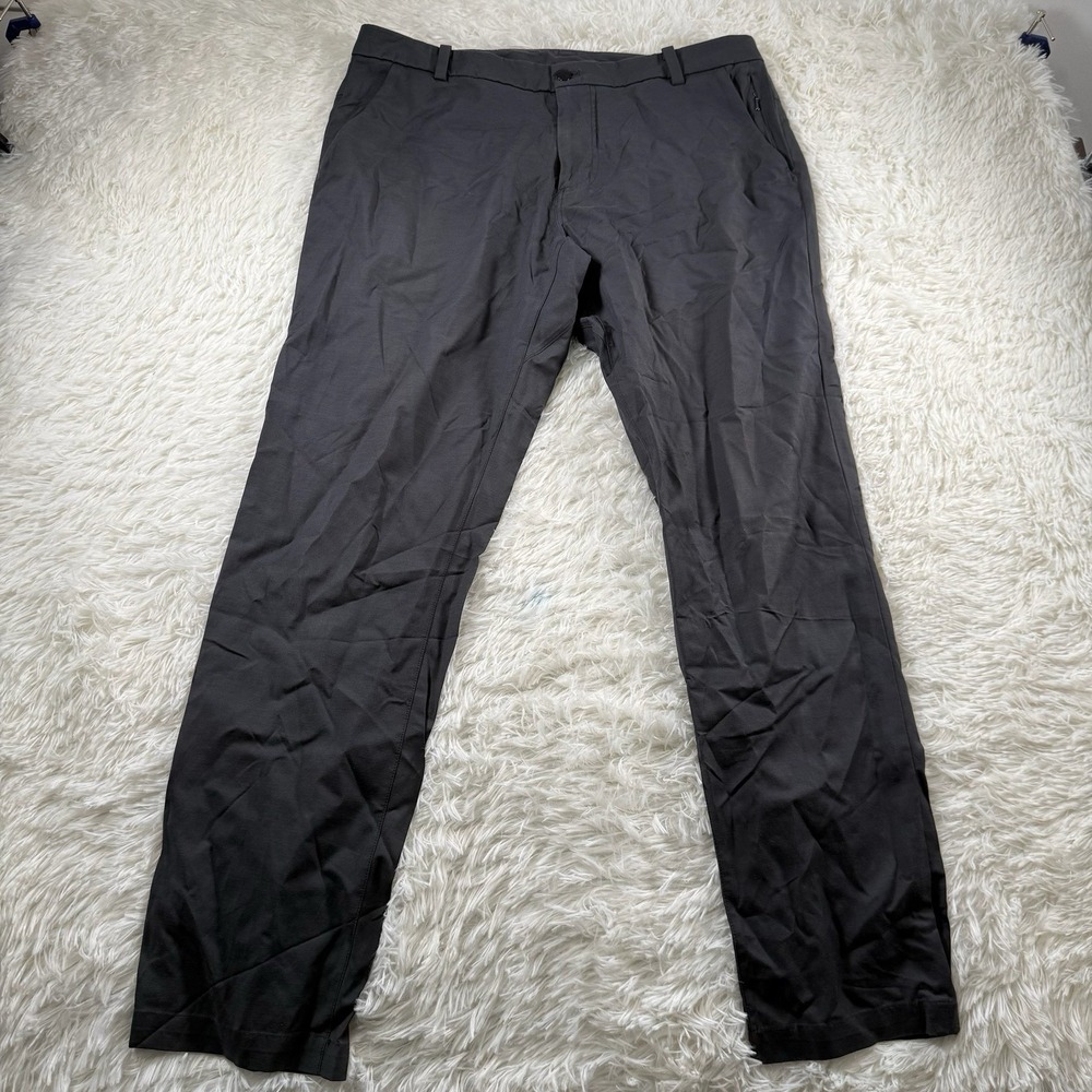 Lululemon Texture Pants Mens 36 Preppy Chino‎ Classiccore Performance Casual